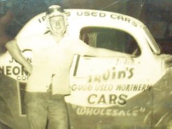 Georgia racing pioneer Tommie Irvin considers his 1955 victory at Lakewood Speedway to be the biggest of his career. Photo courtesy Tommie Irvin